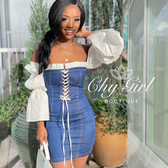 Chy Girl Boutique Dresses & Skirts - Sweetie Denim Dress